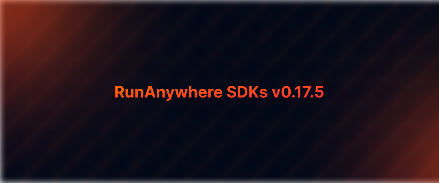 RunAnywhere SDK v0.17.5: Cross-Platform On-Device AI